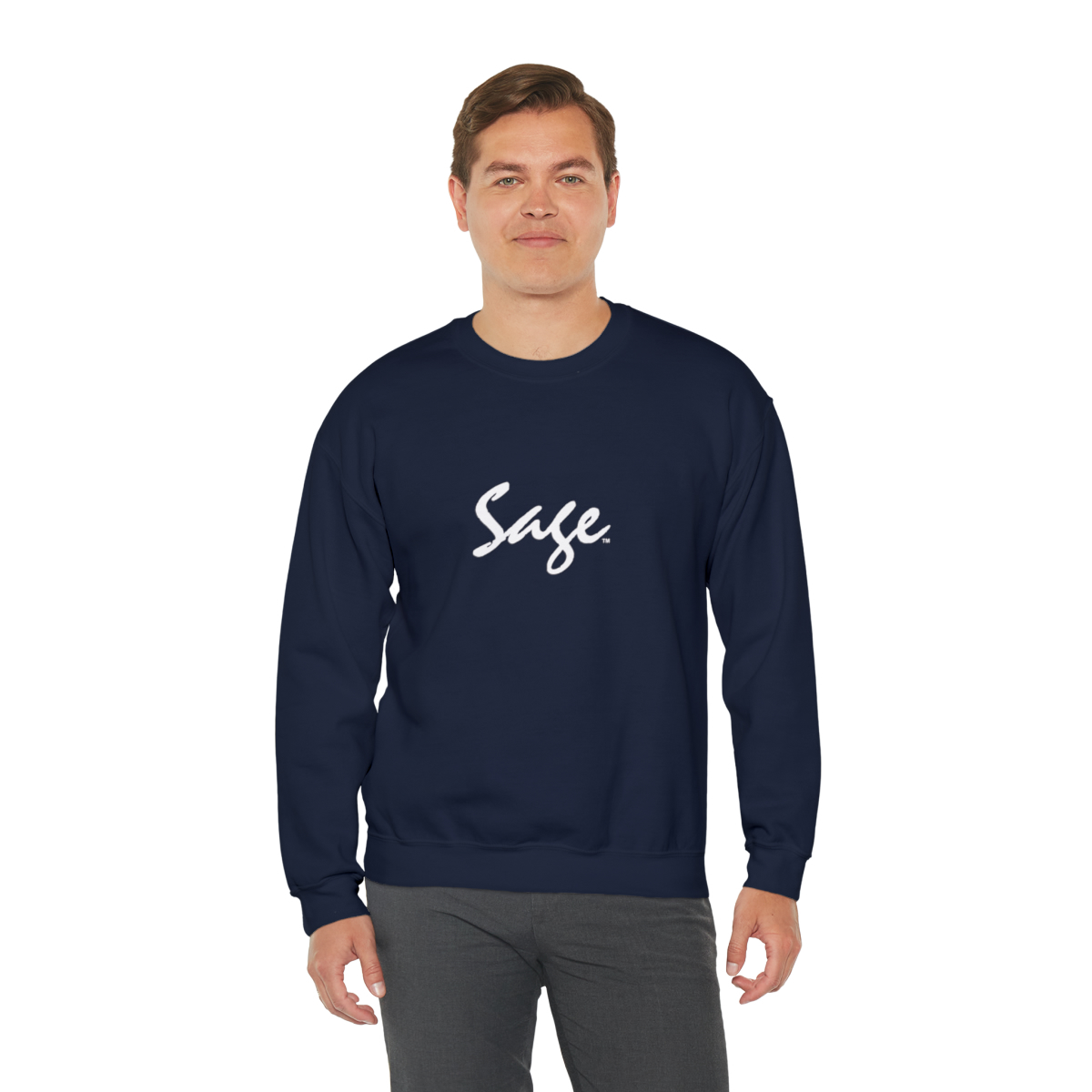 CozyBlend™: WeaveVista™ - Custom Unisex Classic Crewneck Sweatshirt - Image 40