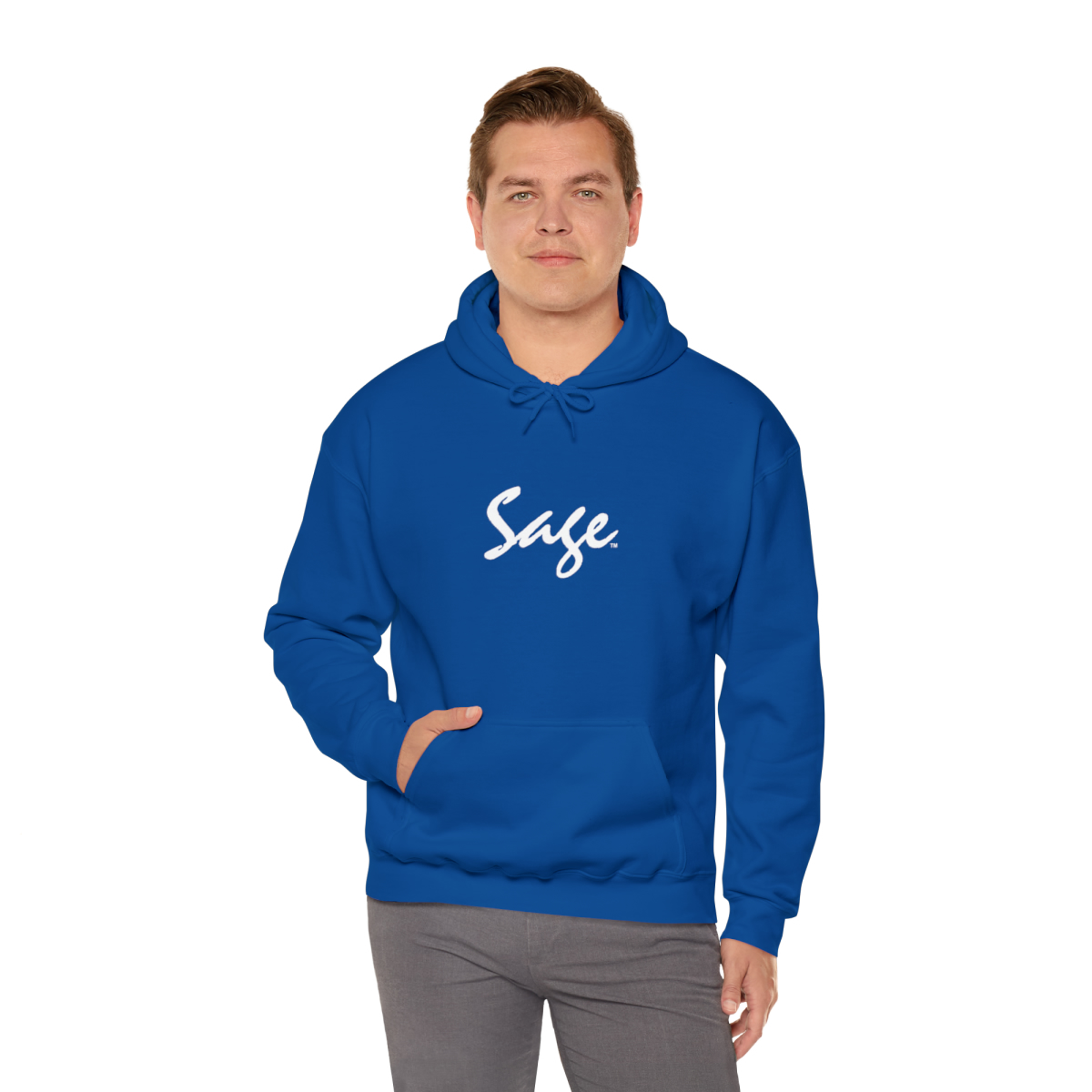 CozyBlend™: HoodedHaven™ - Custom Unisex Classic Hooded Sweatshirt - Vivid - Image 71