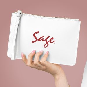 Stellar Companion - Saffiano Clutch Bag - MERCH + SWAG - Sage Design Group - Annette Sage, CEO