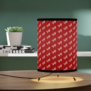 IllumiTripod Artistry - Tripod Table Lamp - MERCH + SWAG - Sage Design Group - Annette Sage, CEO