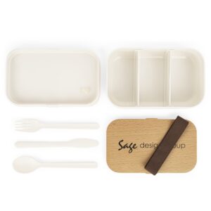 EcoCrave Lunch Vault - Bento Lunch Box - MERCH + SWAG™ - Sage Design Group - Annette Sage, CEO