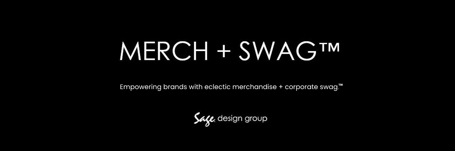 MERCH + SWAG™ - Custom branded Promotional products and personalized gifts brought to you by Sage Design Group