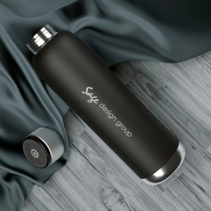 MERCH + SWAG™ - Custom Branded Water Bottles and Tumblers from Sage Design Group - Annette Sage, CEO