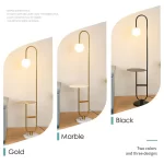 Modern Style Floor Lamp with Round Table - Sage Design Group - Annette Sage, CEO