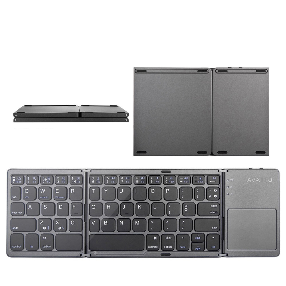 Foldable Bluetooth Keyboard with Touchpad - Sage Design Group - Annette Sage, CEO