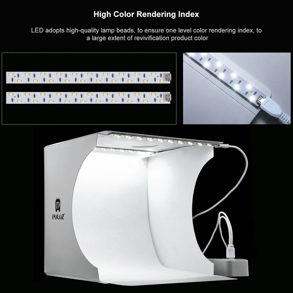 Mini Portable Folding LED Lightbox - Sage Design Group - Annette Sage, CEO