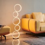 Contemporary Metal LED Floor Lamp - Sage Design Group - Annette Sage, CEO